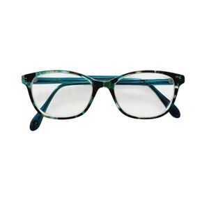 Lilly Pulitzer Teal and Black Tortoise Reading Glasses